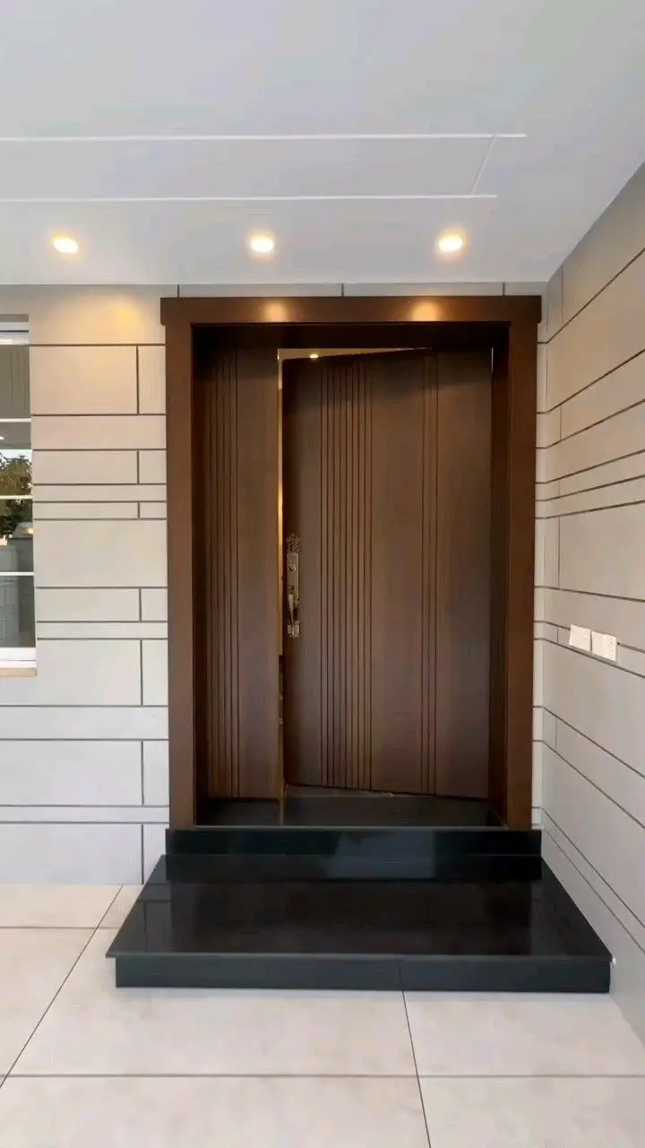 Door installation in a New York home